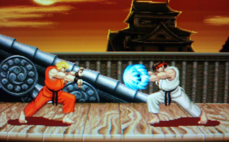 crt street fighter 2