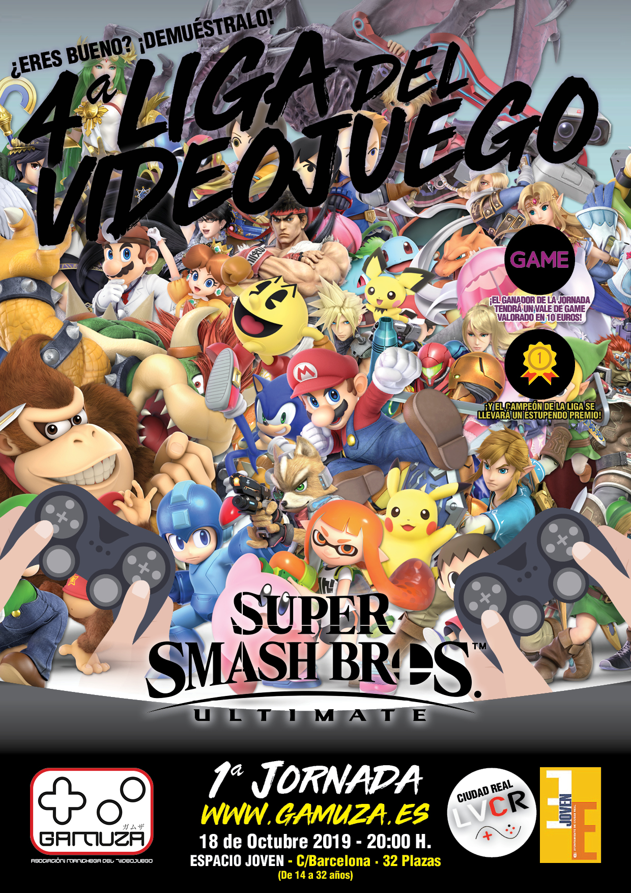 1 jornada Liga Smash Bros