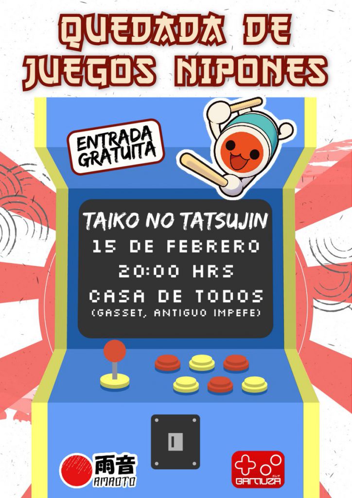 Quedada de juegos nipones Taiko No Tatsujin