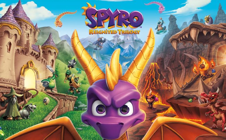 Portada Spyro Reignited Trilogy