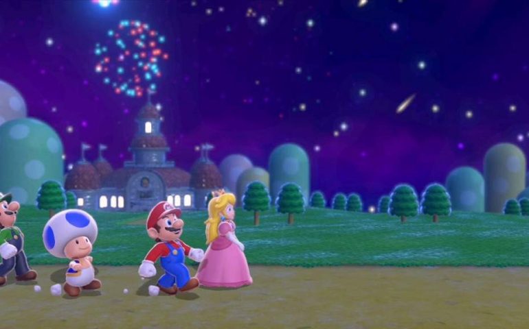 mario fireworks