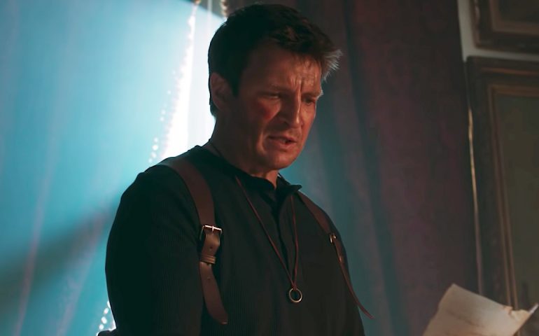 Uncharted con Nathan Fillion