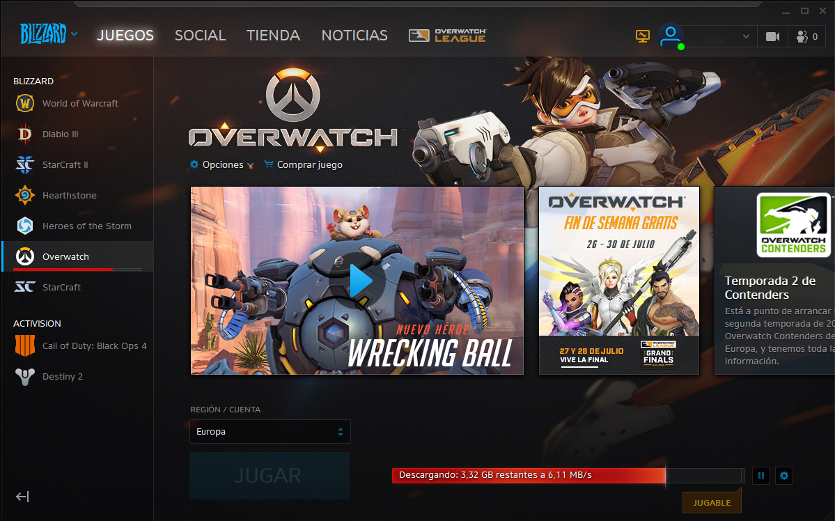 overwatch aplicacion