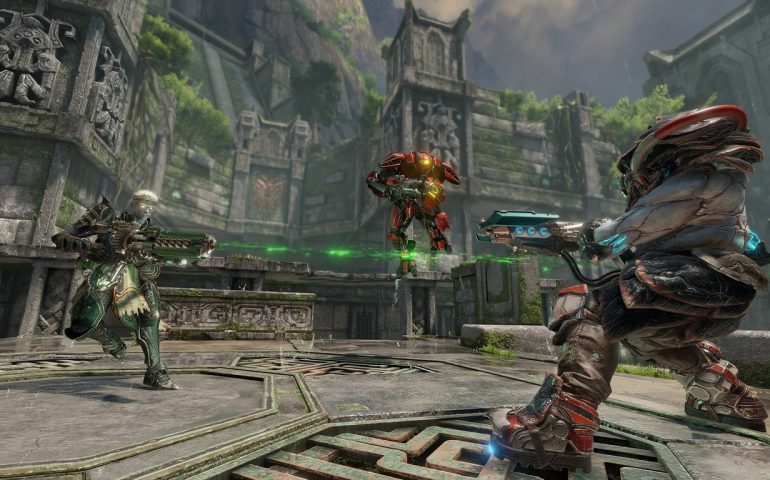 quake champions al ataque