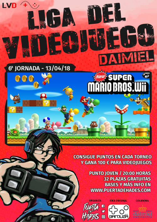 liga de videojuegos Daimiel 13/4/2018